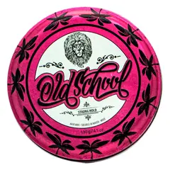GENERICO - Cera Old School Antiácida Cuídalo Y Moldea Tu Cabello 130g Rosada Mate