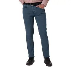 LEC LEE - JEAN STAID HIP PARA HOMBRE - ?NDIGO MEDIO.-