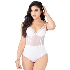 FORMAS INTIMAS - Body Mujer Blanco FI 33916