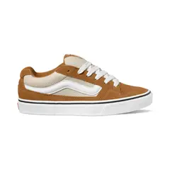 VANS - Tenis Caldrone Hombre-Marron/Blanco