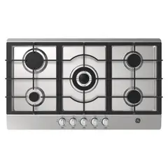 GENERAL ELECTRIC - Cubierta de empotre a Gas 86cm GE Inoxidable CGG8610I2