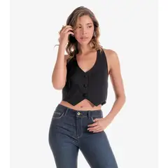 DEREK - Chaleco Para Mujer Cuello Halter