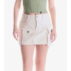 TYPER - Falda Cargo En Drill para Mujer