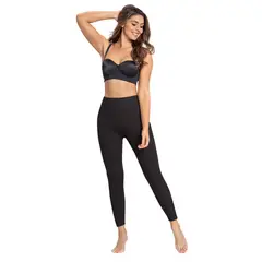 LEONISA - Leggings con control de abdomen y cintura