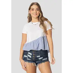 ATYPICAL - Camiseta Mujer Blanco 102193