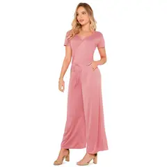 MARKETING PERSONAL - Enterizo Largo Mujer Rosa Mp 16920