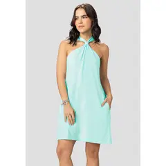 ATYPICAL - Vestido Corto Mujer Azul 3272