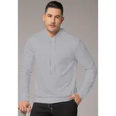 MARKETING PERSONAL - Buzo Hombre Gris Mp 393