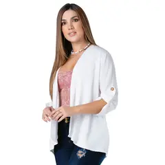 MARKETING PERSONAL - Cardigan Mujer Blanco Mp 9693