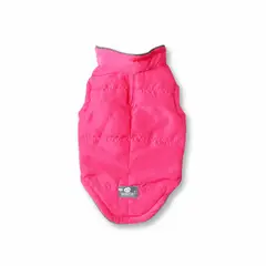 WAWAW - Chaleco para perro talla S lifesavers fucsia embone reflectivo
