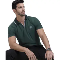 MARKETING PERSONAL - Polo Hombre Verde Mp 87630
