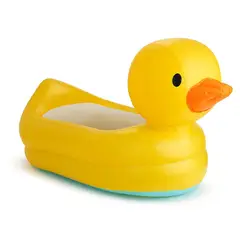 MUNCHKIN - Bañera Inflable Pato Piscina Portatil Para Bebe