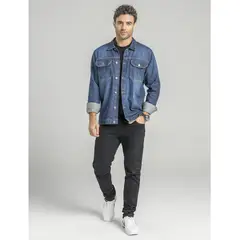 MARKETING PERSONAL - Chaqueta Hombre Azul Mp 268