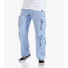 TYPER - Jean Cargo con Proceso Medio para Hombre