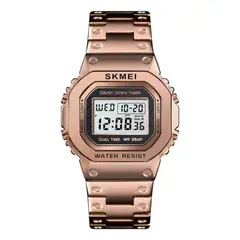 SKMEI - Reloj Modelo 1456 Oro Rosa Digital