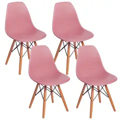 PLASTICOS MQ - Silla Eames Silla Eiffel Moderna x4 Marca Mq