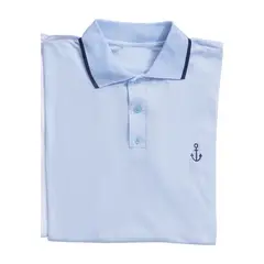 MARKETING PERSONAL - Polo Hombre Azul Mp 102477