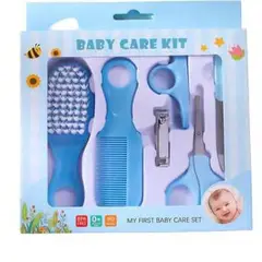 GENERAL - Kit Estuche Para Bebe 6 Piezas Uni Color