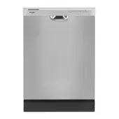 WHIRLPOOL - Lavavajillas 12 servicios jaladera oculta WDF341PAPM