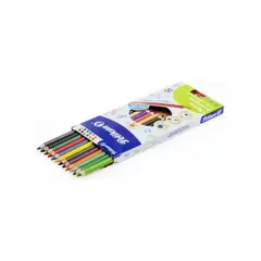 PELIKAN - Colores Redondos Bicolor 1224 + Tajalapiz