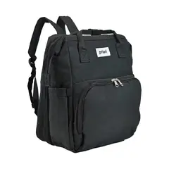 PRIORI - Pañalera Bebe Morral 3 en 1 PS 1001 Negro