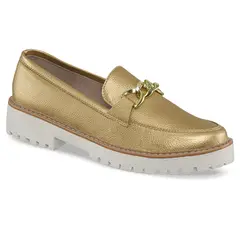 CROYDON - Mocasines Defne Oro para Mujer