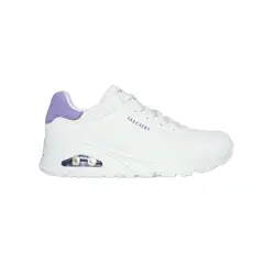 SKECHERS - Tenis Mujer Uno Pop Back - Blanco-Lila