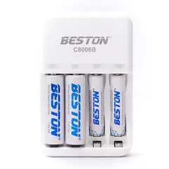BESTON - Bateria Recargable BST - C8006B AA x2 + AAA x2