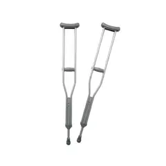 KONFORT PLUS - Muleta Convencional en Aluminio Par