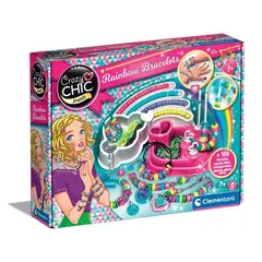 CLEMENTONI - Kit Para Hacer Pulseras Manillas Juguete Niña Joyas Deluxe