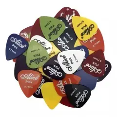 MAZUGI - Caja X100 Plumilla Picks Guitarra Eléctrica Acústica Alice