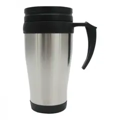 GENERICO - Vaso Viajero Metálico Térmico De 14 Onzas Bebidas Calientes