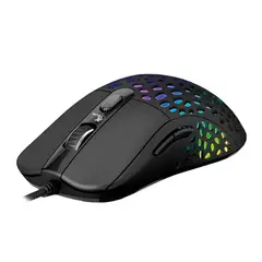 XTECH - Mouse Gamer XTM-910 Swarm, RGB / 6 Botones / 6400dpi