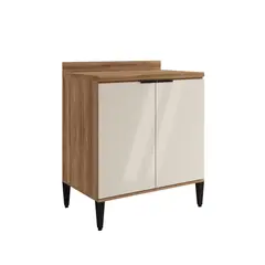 BERTOLINI - Mueble Inferior De 80 cm En MDP Con Meson en MDP