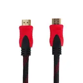 GENERICO - Cable Hdmi 3 Metros Mallado Doble Filtro Núcleo De Ferrita