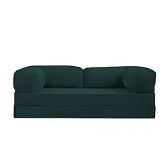 GENERICO - Sofa Teddy Abrazo de oso 170 x 80 Verde Militar