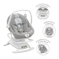 JOIE - Silla Mecedora Bebe 2en1 Sansa Portrait