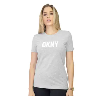 DKNY - Camiseta para Dama Gris