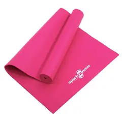 SPORTFITNESS - Colchoneta Mat Rosado Yoga Pilates Tapete Gym