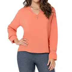 CROYDON - Blusa Denys Coral para Mujer