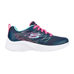 SKECHERS - TENIS AZUL PARA NIÑA SK MICROSPEC BRIGHT RUNNER NAVY 302469LNVY