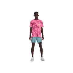 UNDER ARMOUR - Camiseta UA RUN ANYWHERE SS T Rosado HOMBRE 1377852-659-QSU UNDER ARMOUR.