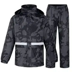 MULTIPLACE COLOMBIA - Impermeable para motociclista reflectivo camuflado moderno