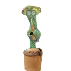 INFANTILES CAJUROMIX - Cactus Bailarín Con Accesorios Luz Imita Voz Música saxofón…