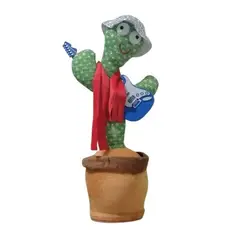 INFANTILES CAJUROMIX - Cactus Bailarín Con Accesorios Luz Imita Voz Música guitara