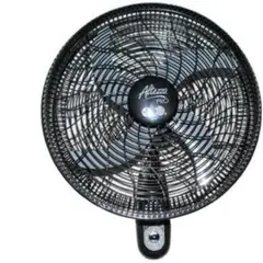 ALTEZZA - Ventilador De Pared Pro Balinera 18 Malla Plástica Negro
