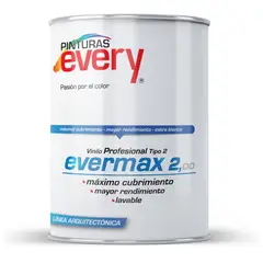 PINTURAS EVERY - Pintura Vinilo Tipo 2 Evermax Galón Blanco