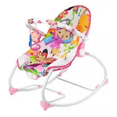 INFANTILES CAJUROMIX - Silla Mecedora Musical Vibradora Para Bebes + Accesorios