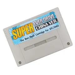 GENERICO - Ever Drive Flashcard + MicroSD Adaptador para Super Nintendo SNES.