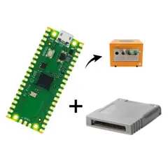 GENERICO - PicoBoot Raspberry Pi Pico + Geko Sd para Nintendo GameCube GC.